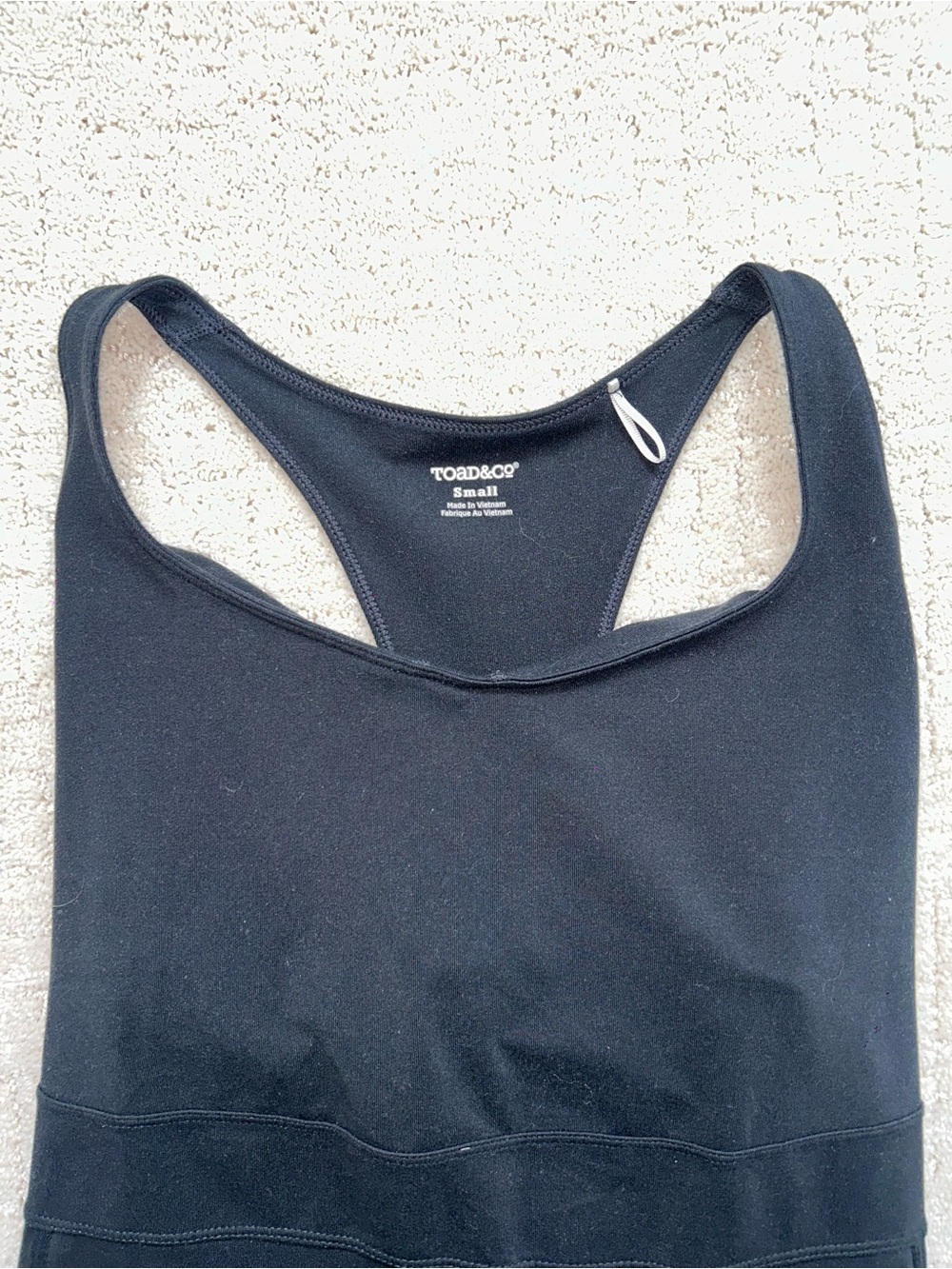 Black Racerback Athletic Dress - Picture 2 of 3